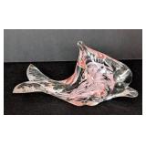 UL - Hokitika Glass Studio NZ Fish Sculpture