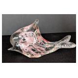 UL - Hokitika Glass Studio NZ Fish Sculpture