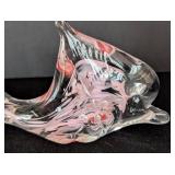 UL - Hokitika Glass Studio NZ Fish Sculpture