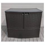P - Suncast 48in W x 30in D x 41in H Outdoor Storage Cabinet