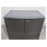 P - Suncast 48in W x 30in D x 41in H Outdoor Storage Cabinet