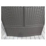 P - Suncast 48in W x 30in D x 41in H Outdoor Storage Cabinet