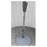 P - 8ft Red Patio Umbrella with Stand