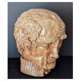 UL - Unsigned Pottery Sculpture Head