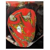 UL - Dick Huss Art Glass Paperweight