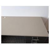 LB - Dark Gray L-Shaped Office Desk - 91 in L x 75 in W x 25 in D, 29 in H