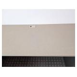 LB - Dark Gray L-Shaped Office Desk - 91 in L x 75 in W x 25 in D, 29 in H