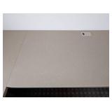 LB - Dark Gray L-Shaped Office Desk - 91 in L x 75 in W x 25 in D, 29 in H