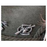 UL - Vintage Austrian Tyrolean Felt Hat - With Collectible Crest Pins