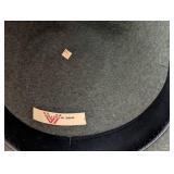 UL - Vintage Austrian Tyrolean Felt Hat - With Collectible Crest Pins