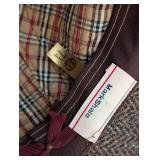 UL - MarkShale Vintage Hat - Brown Herringbone Tweed, Plaid Lining, Yellow Feather (Size 7)