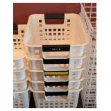 UL - Storage Baskets & Stacking Bins - Assorted White Plastic
