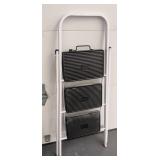 G - Step Ladders - Pair, Folding, Yellow & White