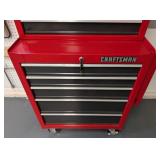G - Craftsman 53in Tall Rolling Tool Chest - 28in W x 18in D - Includes Contents