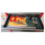 G - Craftsman 53in Tall Rolling Tool Chest - 28in W x 18in D - Includes Contents