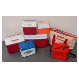 G - Igloo Little Playmate Coolers (Lot of 7) - Assorted Sizes