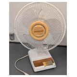 G - Pair of 12-Inch Oscillating Fans (Lot of 2)