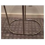 LLR - Glass Top Chrome Side Table