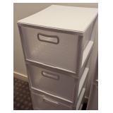 LB - 8-Pack Stackable Plastic Storage Containers - 14 in x 17 in x 9.5 in