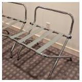 LB - Chrome Luggage Racks - (Lot of 2)
