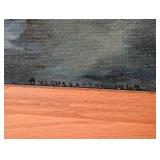 LB - Framed Oil on Board Painting - Nautical