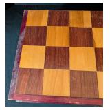 LB - Chinese Chess Set - Vintage Carved Wood