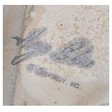 LB - Seashell Plaster Wall Plaque - Shell Relief