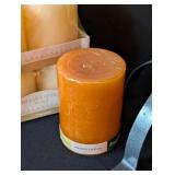 LLR - Star-Cut Metal Candle Holder with Pillar Candles