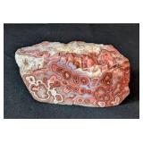 LB - Agate Stone Slab - Red & Pink Banding