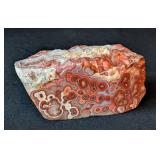 LB - Agate Stone Slab - Red & Pink Banding