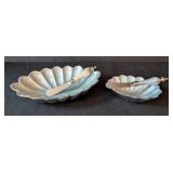 LB - Judith Knight Enamel Shell Bowls with Spreader Set (4-Piece) Handmade in India
