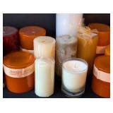 LB - Pillar Candles - Assorted Colors & Heights, Harvest Spice Scented
