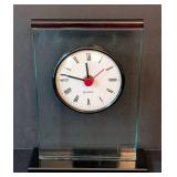 LB - Oggetti Clear Glass Desk Clock