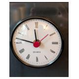 LB - Oggetti Clear Glass Desk Clock