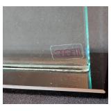 LB - Oggetti Clear Glass Desk Clock