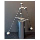 LB - Kinetic Metal Figurine Sculpture