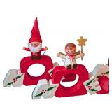 LB - Vera Neumann Noel Napkin Ring Holder (Lot of 4)