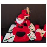 LB - Vera Neumann Noel Napkin Ring Holder (Lot of 4)