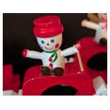 LB - Vera Neumann Noel Napkin Ring Holder (Lot of 4)