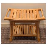 LLR - Teak Shower Stool