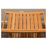 LLR - Teak Shower Stool