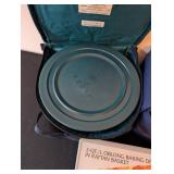 LLR - Pyrex 2-Qt Oblong Baking Dish in Rattan Basket - Includes 2 Travel Bags