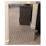 LLR - Silver Metal Wall Mirror 24 x 36 in