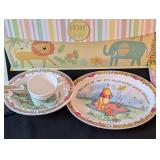 LB - Winnie the Pooh Plastic Dishes & Storage Box - Assorted Children