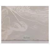 UL - Klaus Brill Fantasy Woodcut Print (46/250) - Framed