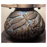 LLR - Dragonfly Tiffany-Style Stained Glass Table Lamp