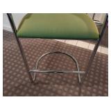 LLR - Thonet Vintage Green Cantilever Bar Stool Set of 3