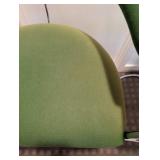 LLR - Thonet Vintage Green Cantilever Bar Stool Set of 3