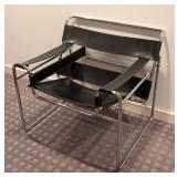 LLR - Sedia Italy Leather Wassily-Style Chair