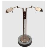 LLR - Holtkotter Leuchten 2-Arm Swing Twin Reading Floor Lamp - 1980s